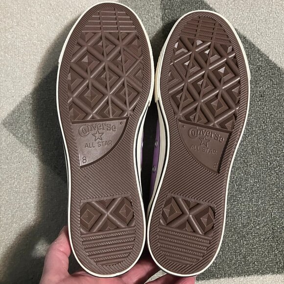 ⭐️NEW⭐️Converse Chuck 70 OX Purple/Ivory Men's Size 8/Women's Size 10 - Picture 10 of 12